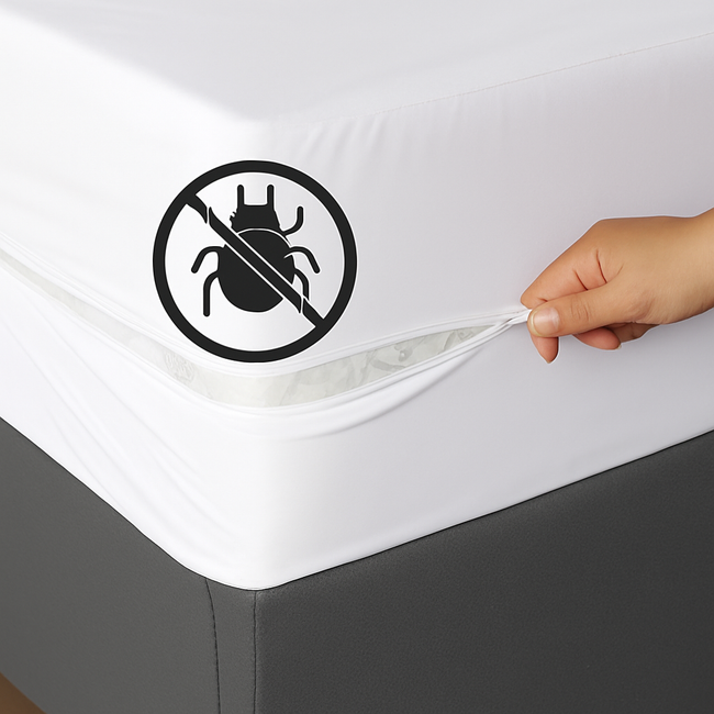 MiteGuard | Zippered Waterproof Mattress Protector