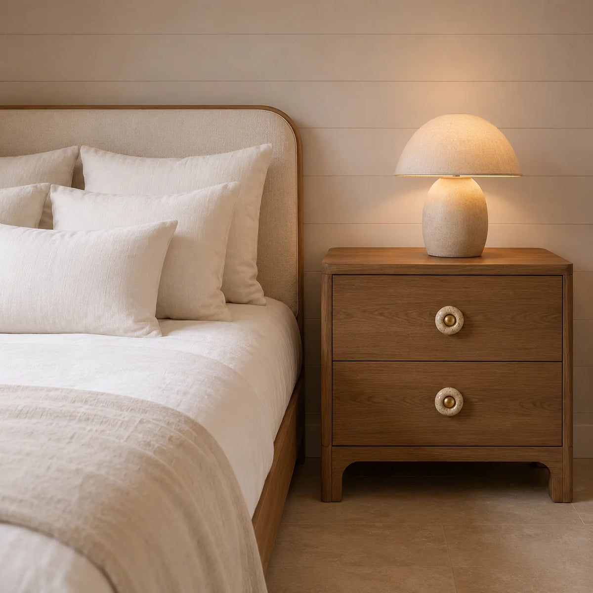 Ceramic Cabinet Knob with Smooth Finish and Comfortable Grip 2