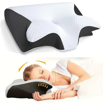 Comfort Collection | Neck Support Pillow with Cervical Design | Ideal for Alleviating Neck Pain 1
