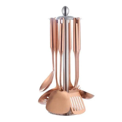 Cooking Utensils Set with Vibrant Finish and Ergonomic Design 10