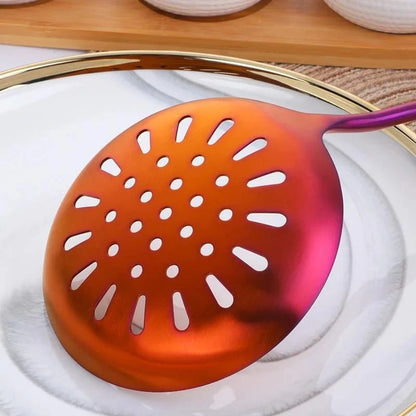 Cooking Utensils Set with Vibrant Finish and Ergonomic Design 6