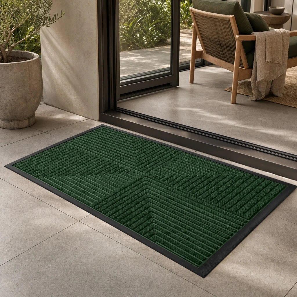 Doormat with Anti-Slip Design and Striped Surface 3
