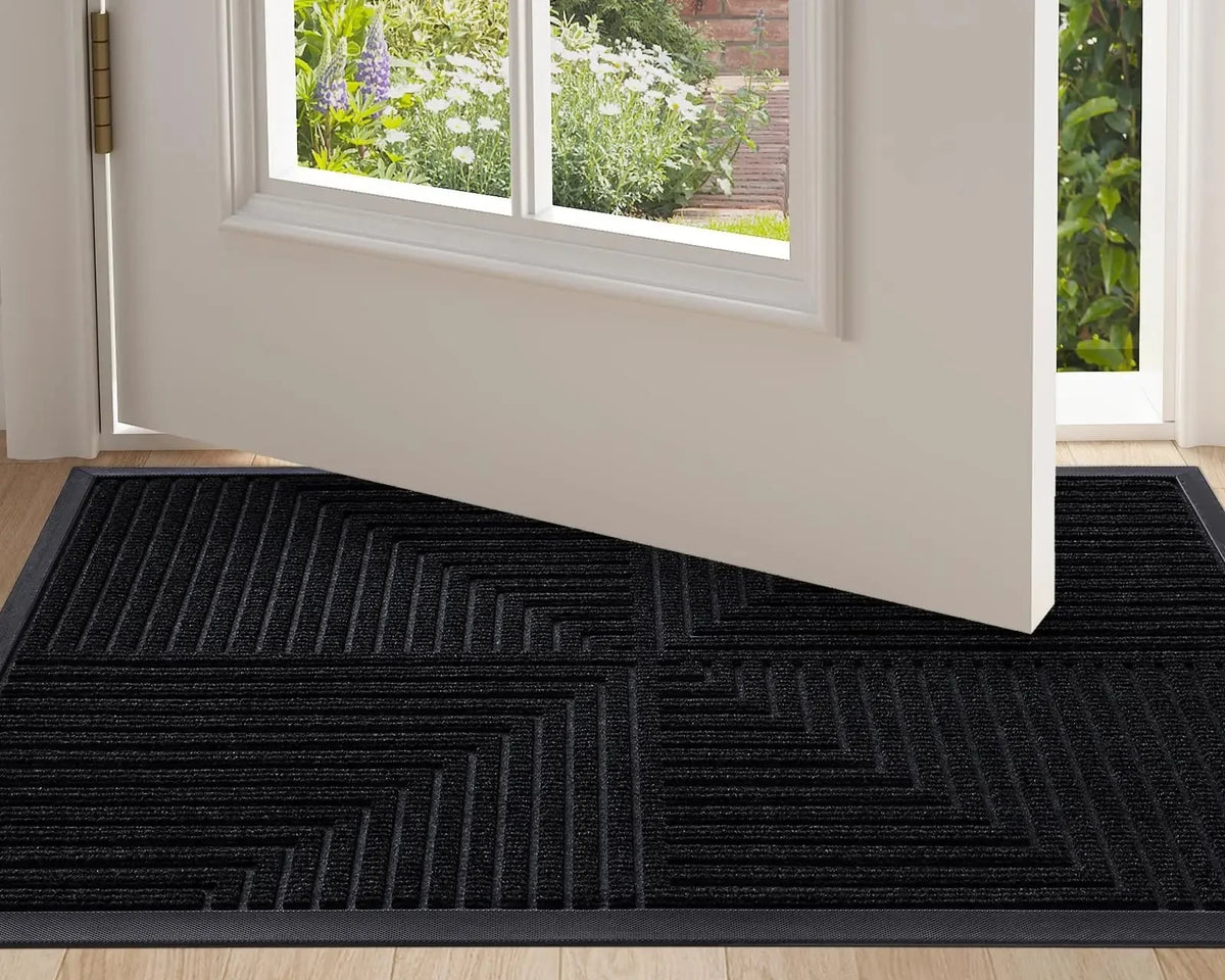 Doormat with Anti-Slip Design and Striped Surface 4