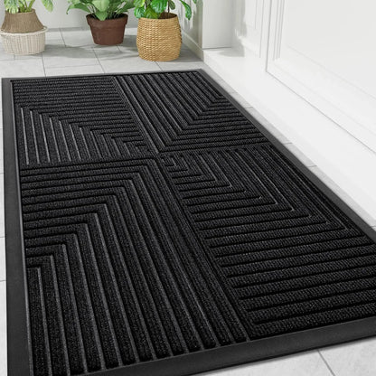 Doormat with Anti-Slip Design and Striped Surface 8