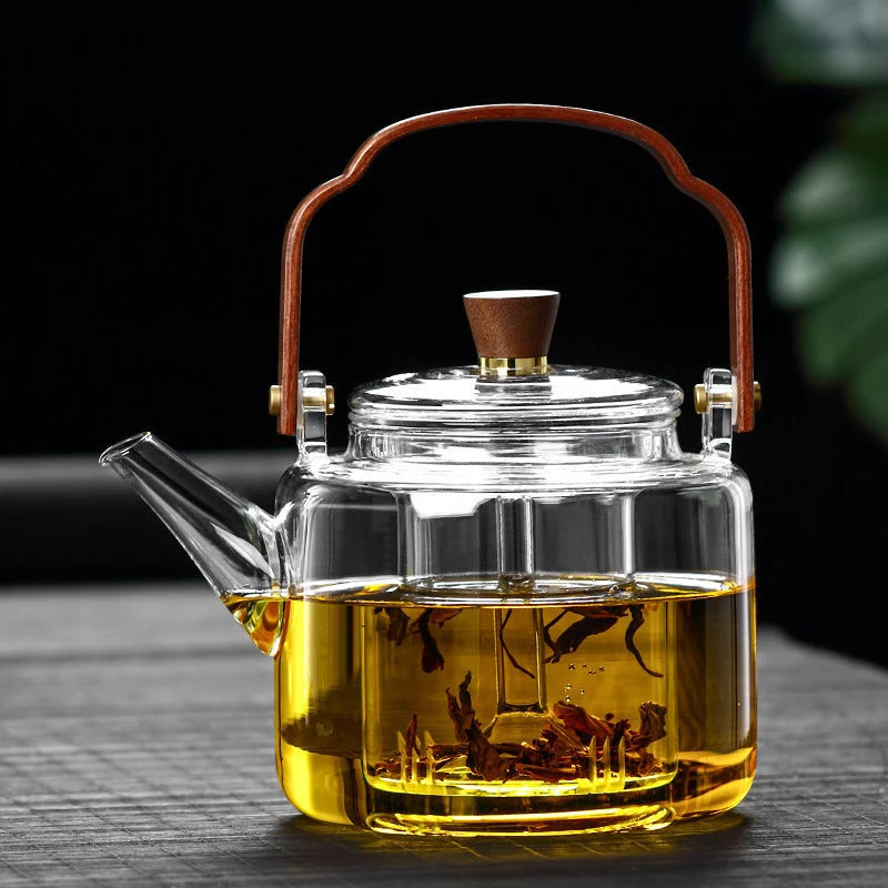 Glass Teapot with Infuser - Durable and Elegant Design 2