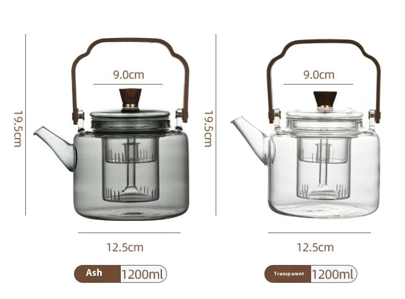 Glass Teapot with Infuser - Durable and Elegant Design 4