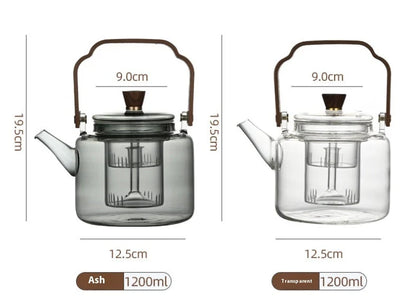 Glass Teapot with Infuser - Durable and Elegant Design 4