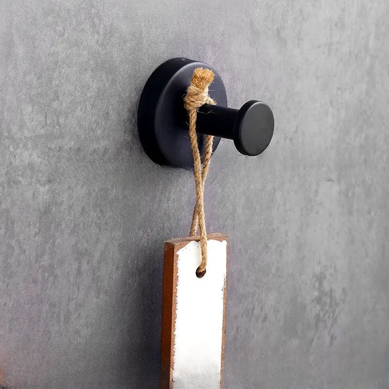 No-Drill Wall Hooks | Premium Stainless Steel Design for Easy Installation | Versatile Storage Solution for Home and Outdoors 4