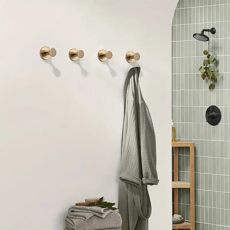 No-Drill Wall Hooks | Premium Stainless Steel Design for Easy Installation | Versatile Storage Solution for Home and Outdoors 5