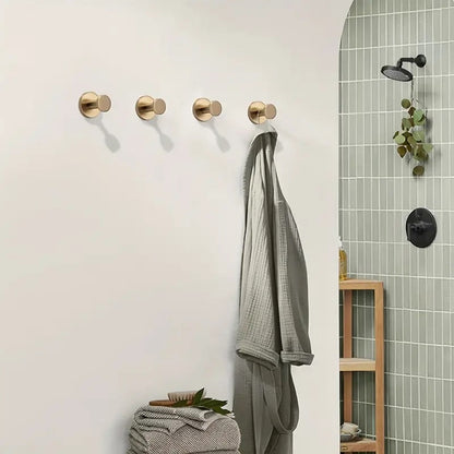 No-Drill Wall Hooks | Premium Stainless Steel Design for Easy Installation | Versatile Storage Solution for Home and Outdoors 5