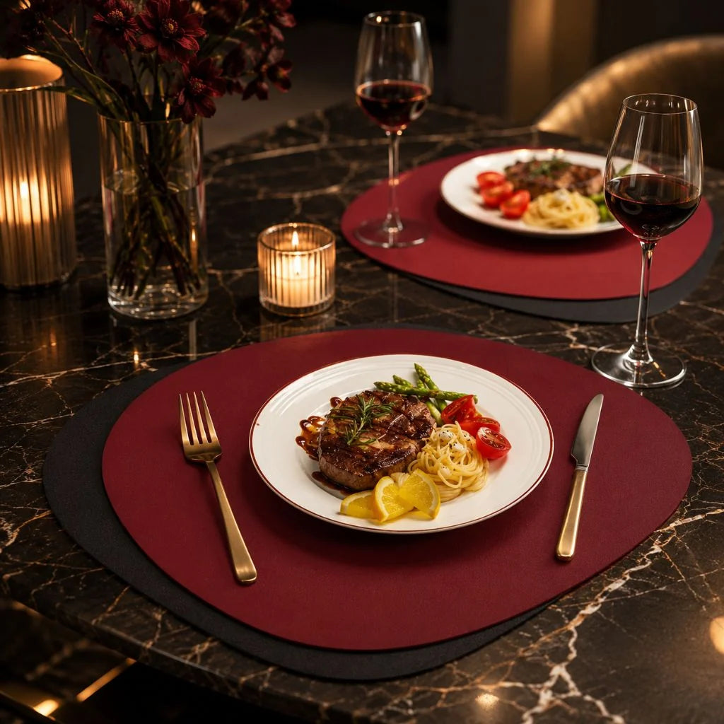 Placemats Set with Dual-Sided Design and Easy Care 7