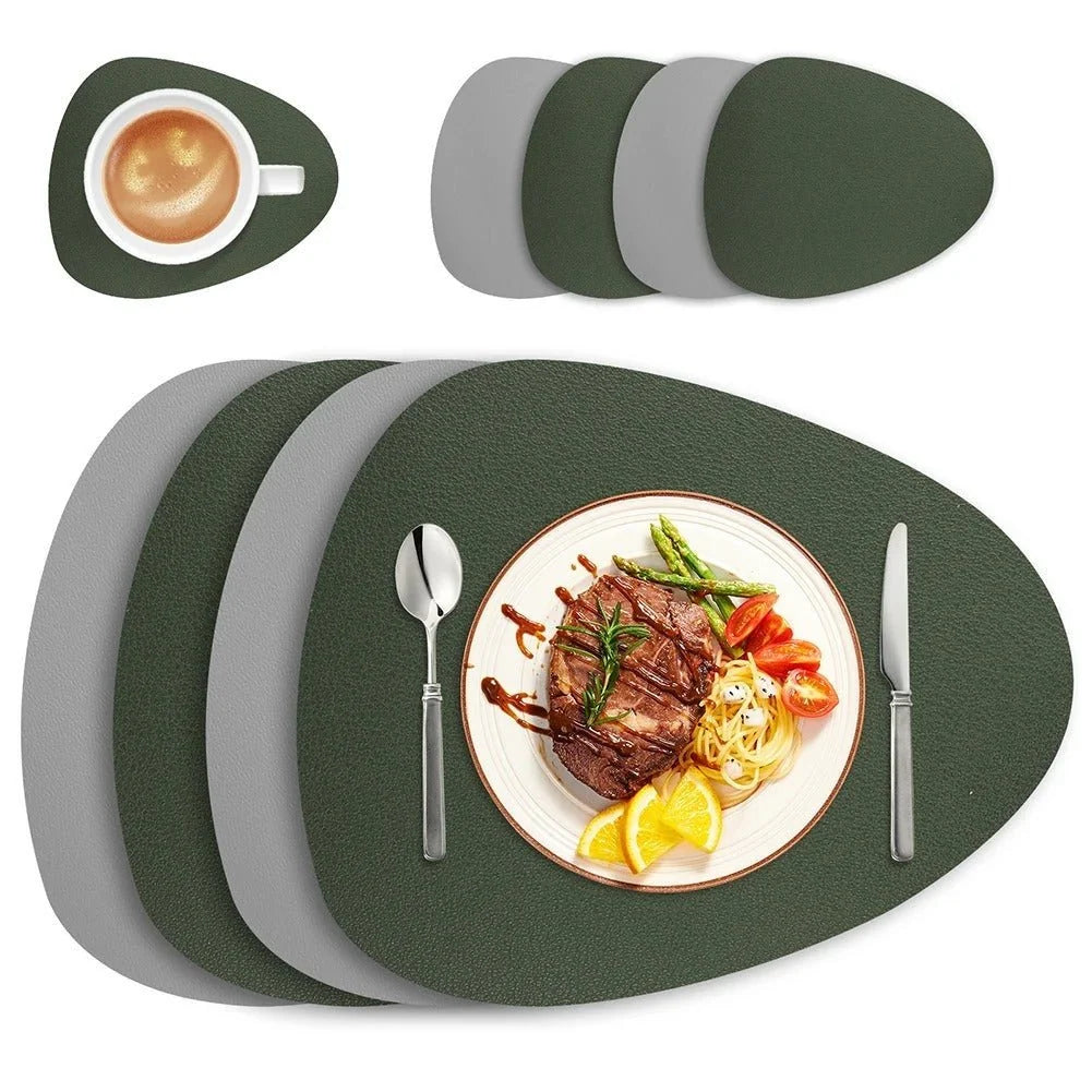 Placemats Set with Dual-Sided Design and Easy Care 9