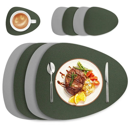 Placemats Set with Dual-Sided Design and Easy Care 9