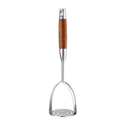 Potato Masher with Ergonomic Wooden Handle 5