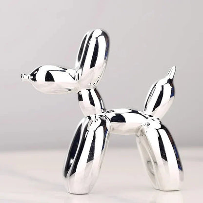 Resin Balloon Dog Figurine – Glossy Finish, Modern Design 5