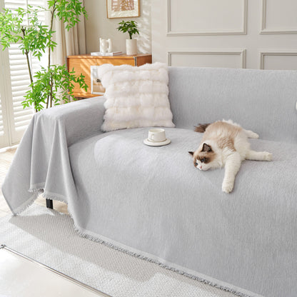 Sofa Cover with Geometric Pattern and Stretch Fit Slipcover 7