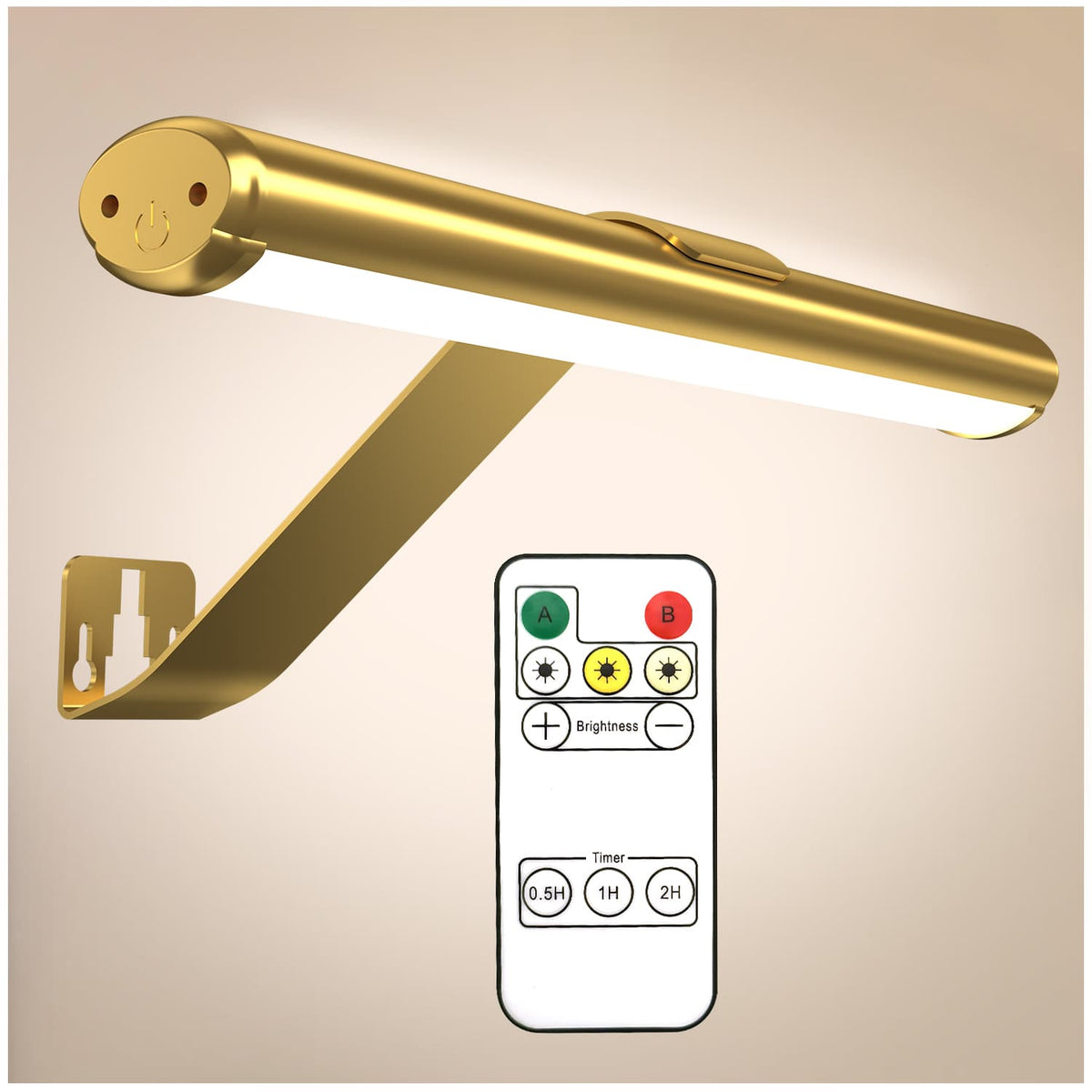 Wireless LED Picture Light | Adjustable Brightness & Remote Control | Elegant Artwork Lighting for Perfect Ambience 2