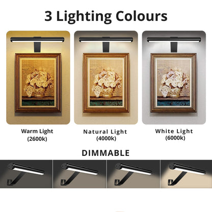 Wireless LED Picture Light | Adjustable Brightness & Remote Control | Elegant Artwork Lighting for Perfect Ambience 6