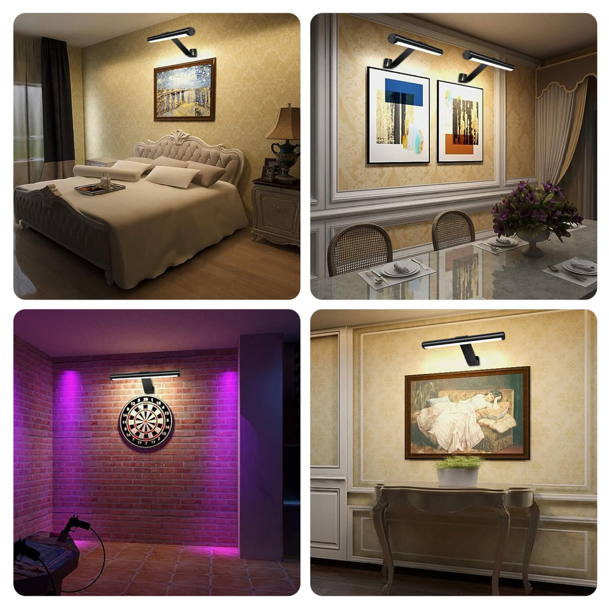 Wireless LED Picture Light | Adjustable Brightness & Remote Control | Elegant Artwork Lighting for Perfect Ambience 7